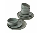 Dinner Set, 12 Piece - Anko - Green