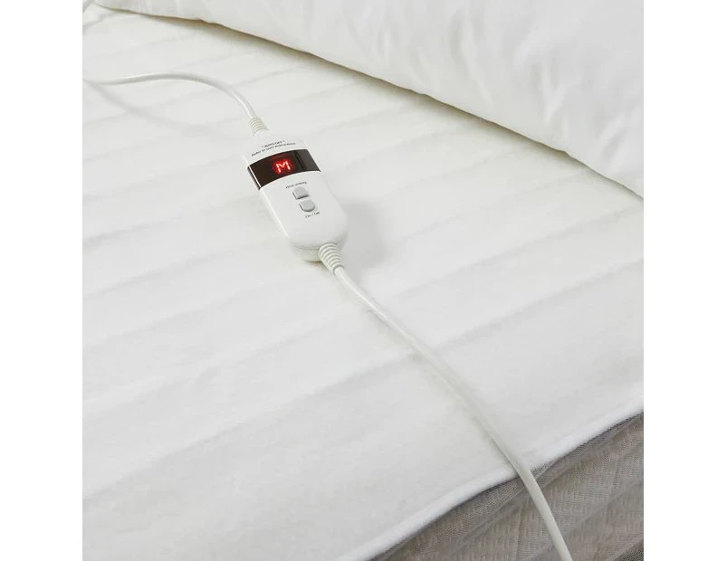 Fitted Electric Blanket, Single Bed - Anko