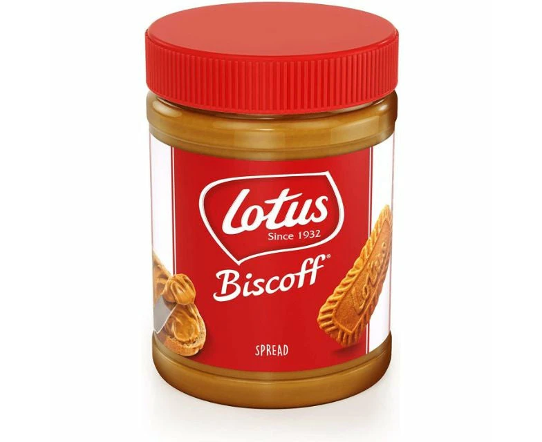 4 X Lotus Biscoff Biscuit Smooth Spread Bulk Jar 1.6Kg