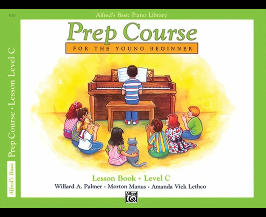 Alfred's Basic Piano Prep Course Lesson Level C (Softcover Book)