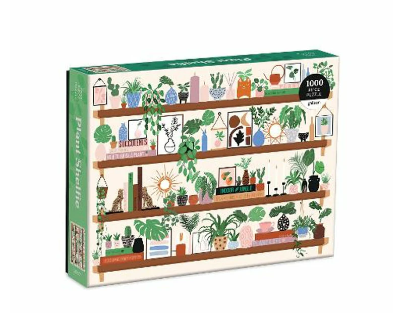 Plant Shelfie -  Puzzle : 1000-Piece Jigsaw Puzzle