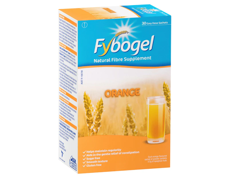 Fybogel Sachets 30 Orange