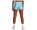 Under Armour Womens Heatgear Mid-Rise Shorty Training Shorts - Blue