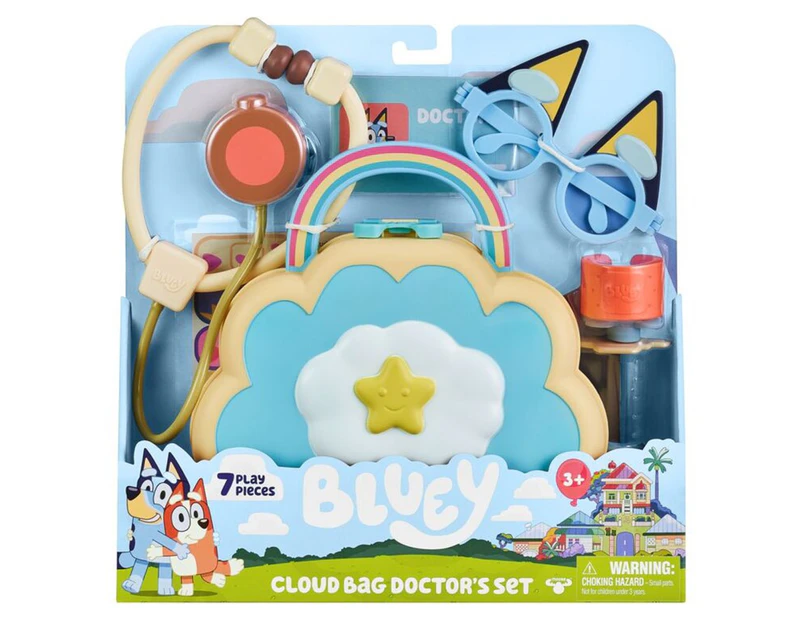 Bluey Cloud Bag Doctor's Playset