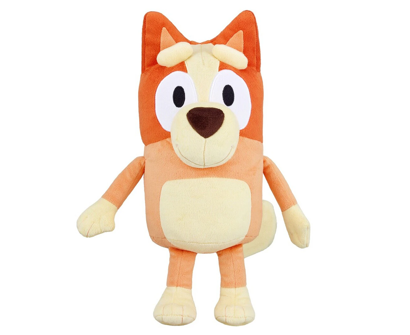 Moose Bingo 40cm Standing Large Soft Plush/Stuff Toy/Dog Kids/Toddler 3y+ Orange