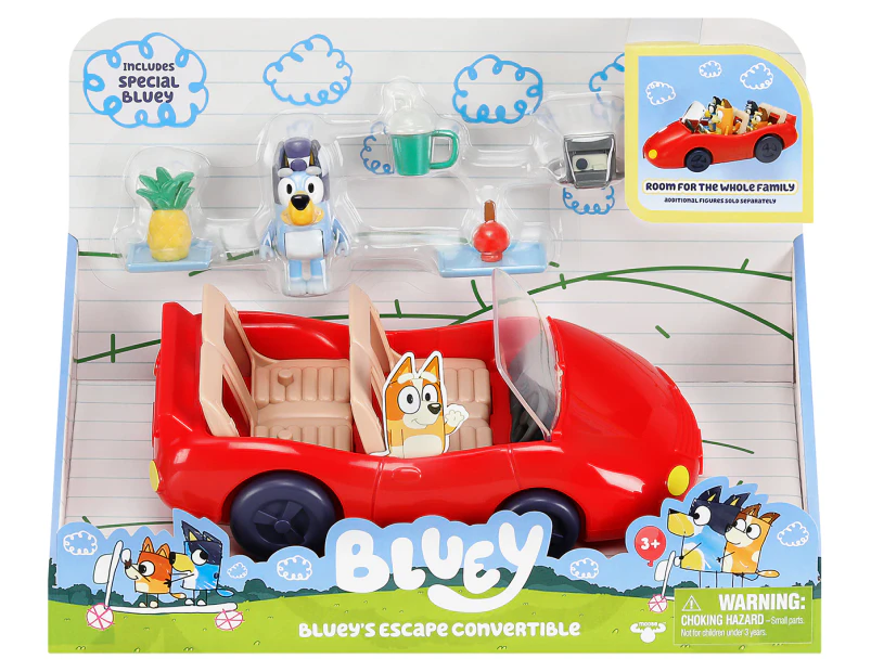 Bluey S9 Bluey's Escape Convertible Playset