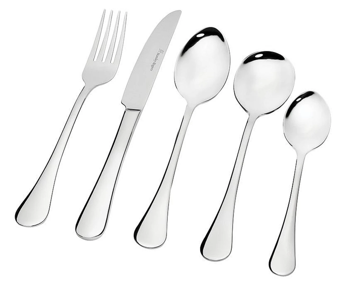 30pc Stanley Rogers Manchester Stainless Steel Cutlery Family Tableware Set