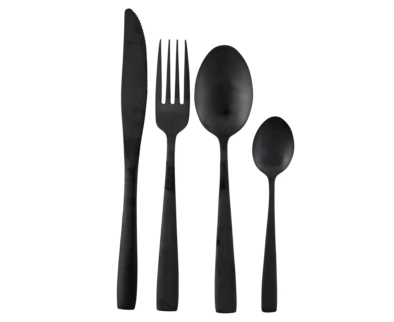 Ortega Dining 16-Piece Cutlery Set - Black