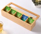 Ortega Kitchen 5 Cube Tea Box - Natural