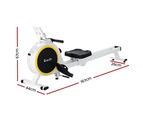 Everfit Rowing Machine 16 Levels Magnetic Rower Home Gym Cardio Workout