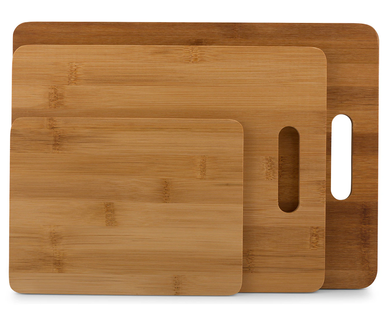 Ortega Kitchen 3-Piece Bamboo Chopping Board Set