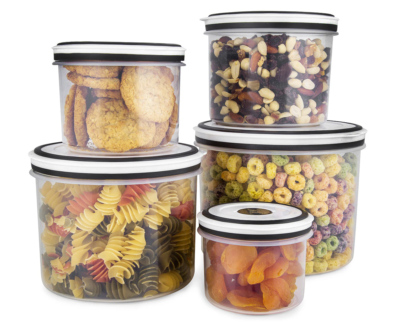 Ortega Kitchen Airtight Storage Canister 5-Piece Set