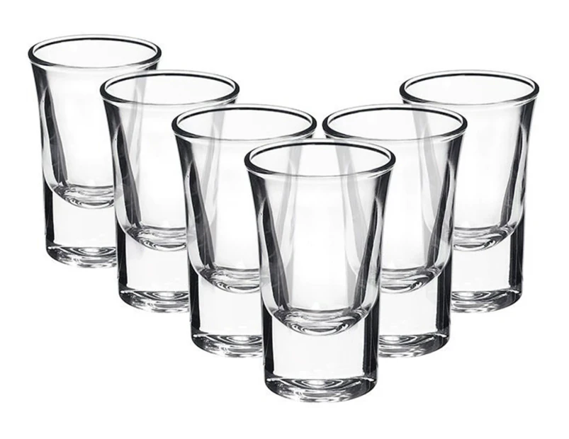 Bormioli Rocco Dublino Shot Glasses 34mL Set of 6