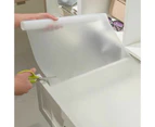 Non Slip Drawer Liner Plastic Gripper Cabinet Cupboard Clear Shelf Mat - 150cm x 45cm