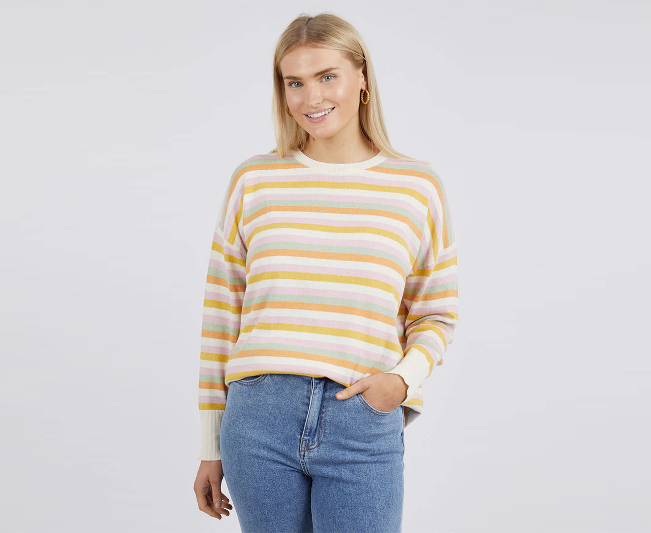 Elm Women's Petal Knit Sweatshirt - Multi