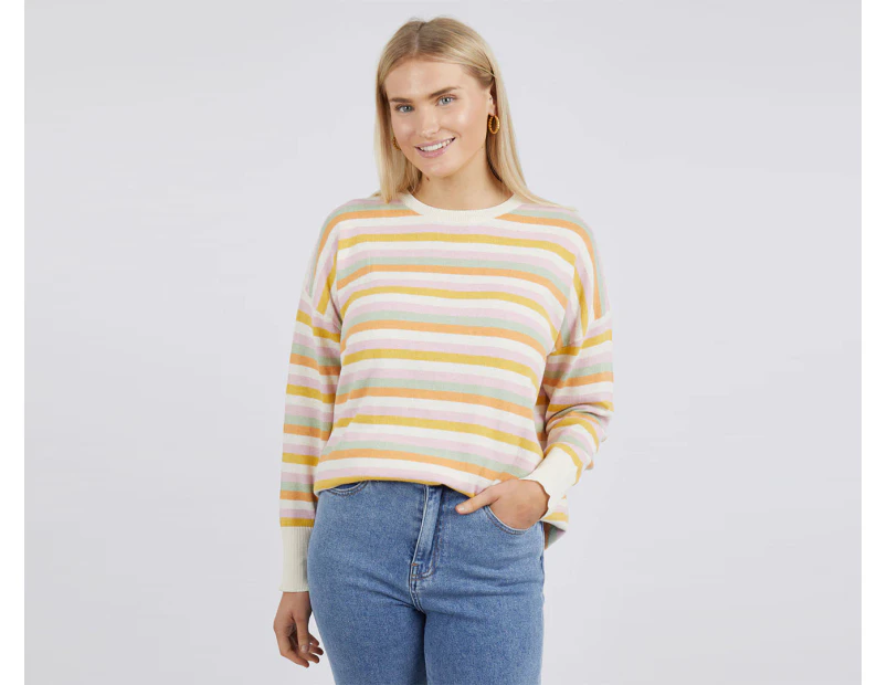 Elm Women's Petal Knit Sweatshirt - Multi