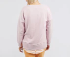 Elm Women's Xander Abstract Crew Sweatshirt - Pink