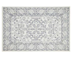 Rug Culture 320x230cm Seaside 5555 Outdoor Rug - White/Navy