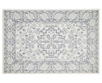 Rug Culture 280x190cm Seaside 5555 Outdoor Rug - White/Navy