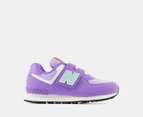 New Balance Girls' 574 Sneakers - Purple