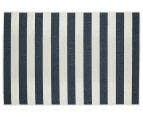 Rug Culture 220x150cm Seaside 4444 Outdoor Rug - White/Navy