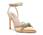 Womens Footwear Pink Inc Rory Gold Satin Pump