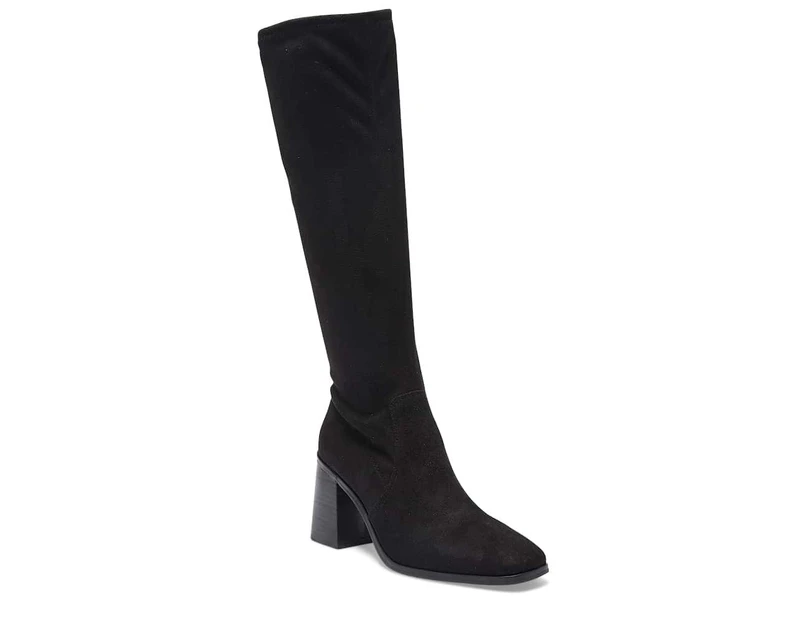 Womens Footwear Ravella Macbeth Black Micro Boot