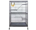 YES4PETS 140 Cm Cat Ferret Hamster Rat Bird Cage Aviary