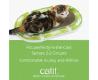 Cat It Senses 2.0 Oval Cardboard Scratcher - Scratching Board For Cat - Inclues Catnip, Fits Perfectly In Catit Seses 2.0 Circuit (Sold Seperately) - Mktp