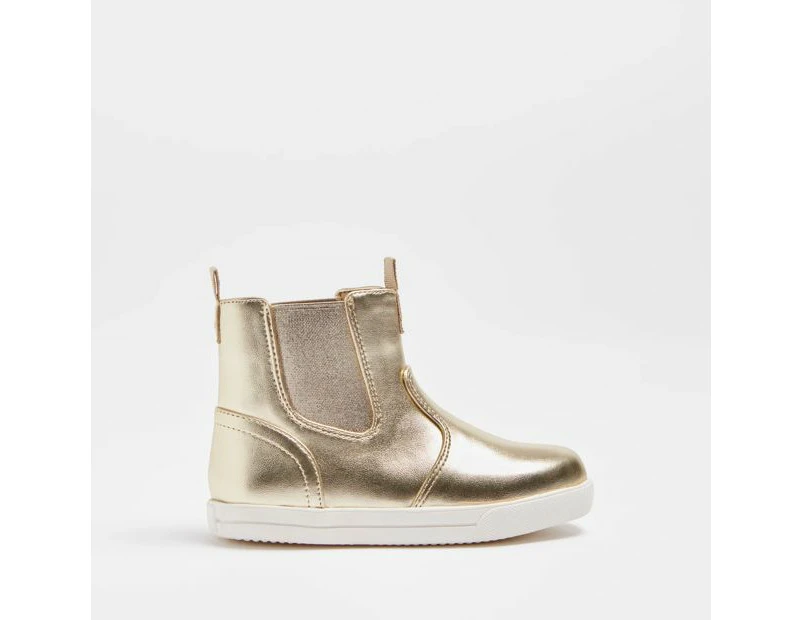 Target Girls Junior Ankle Boots - Gold