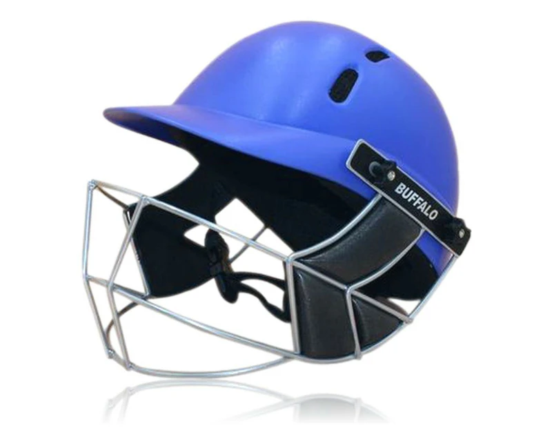 Buffalo Sports Impact Cricket Helmet - Royal Blue