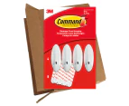 Command Large Adhesive Wire Hooks 4-Pack - White