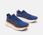 ASICS Men's GEL-Nimbus 25 Running Shoes - Deep Ocean/Bright Orange