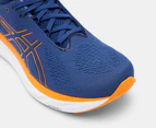 ASICS Men's GEL-Nimbus 25 Running Shoes - Deep Ocean/Bright Orange