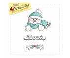 Art Impressions Note-Ables Cling Rubber Stamp Snowman*