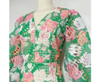 Charlie Floral Cutout Maxi Dress