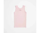 Target Girls Cotton Unicorn Vests 3 Pack - Pink