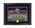 New England Patriots NFL Stadium Golden Coin Photo Mint - Multi