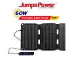 JumpsPower 60W Solar Panel Portable Charger Power Generator Foldable Camping