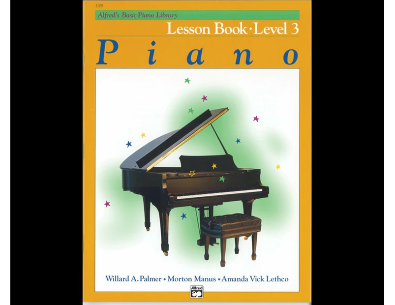 Alfred's Basic Piano Library Lesson Book - Level 3