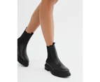 Jo Mercer Women's Bloom Flat Ankle Boots - Black