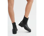 Jo Mercer Women's Bloom Flat Ankle Boots - Black