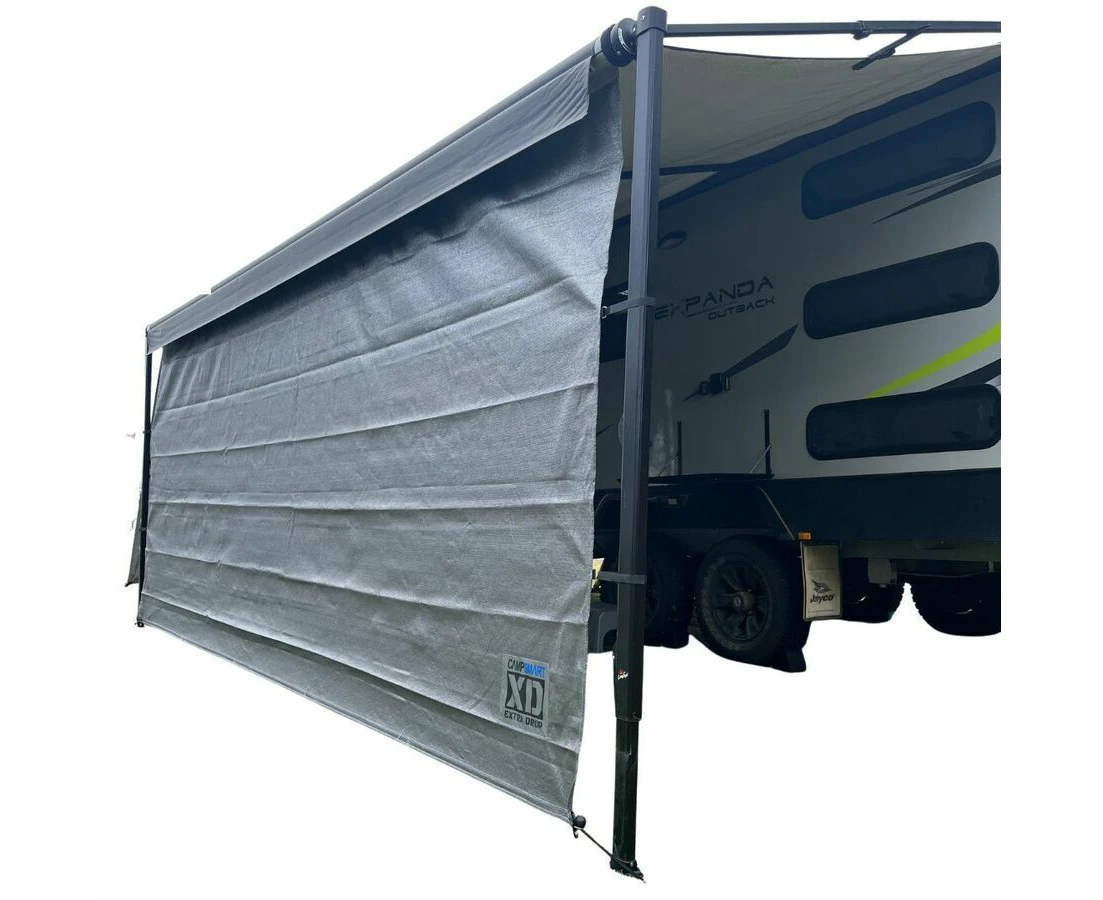 2.45m XD Privacy Screen for 2.6m Fiamma Awning