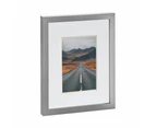 Nicola Spring Photo Frame with 4" x 6" Mount - 8" x 10" - Grey/White