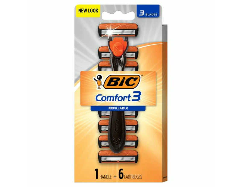 BIC Hybrid Advance Razor - Orange