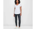 Target High Rise Ankle Length Denim Jeggings - Black