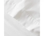 Target Plain Dyed Flannelette Sheet Set - White