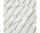 Target Taylor Stripe Flannelette Sheet Set - Green