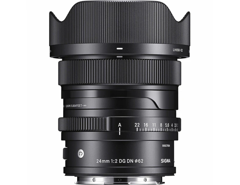 Sigma 24mm f/2 DG DN Contemporary Lens for Leica L - Black