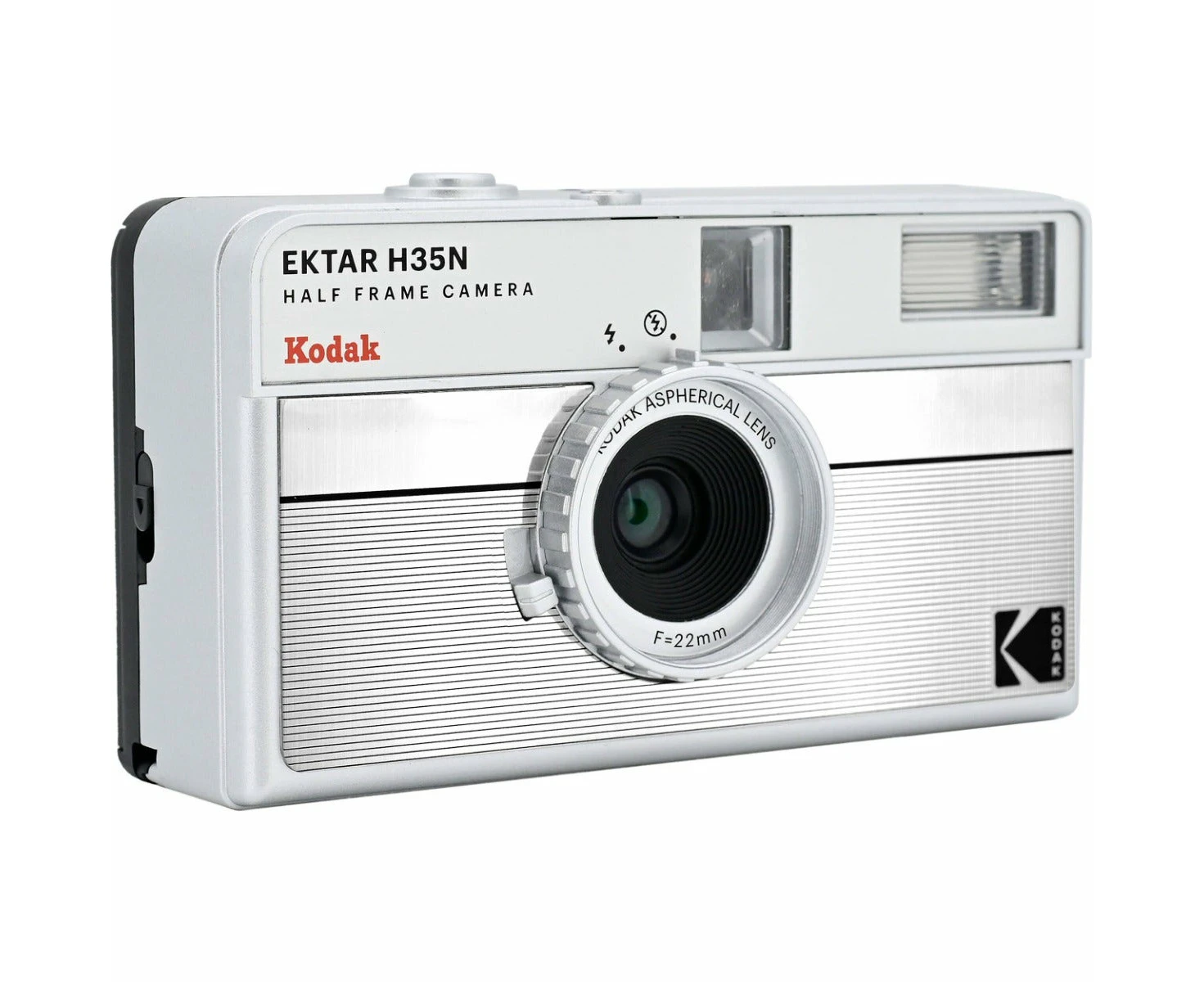 Kodak Ektar H35N Half Frame Camera - Striped Silver